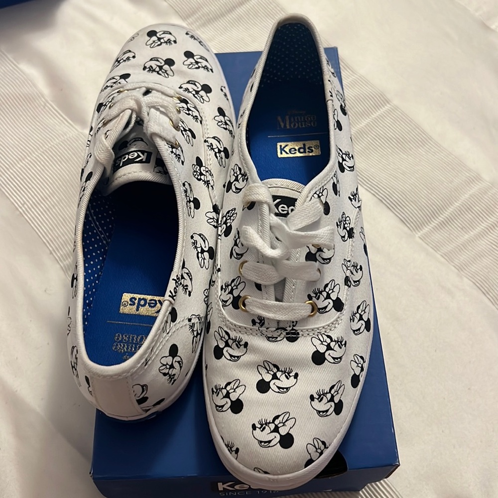 Keds Minnie white sneakers women